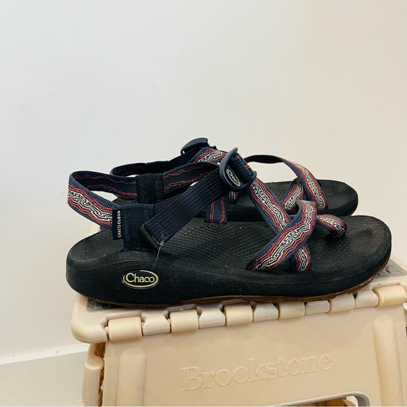 Chaco ZCloud 2 Men's Sandal red blue size 8 - Picture 8 of 8